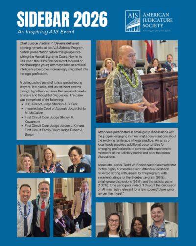 2026 Sidebar – An Inspiring AJS Event